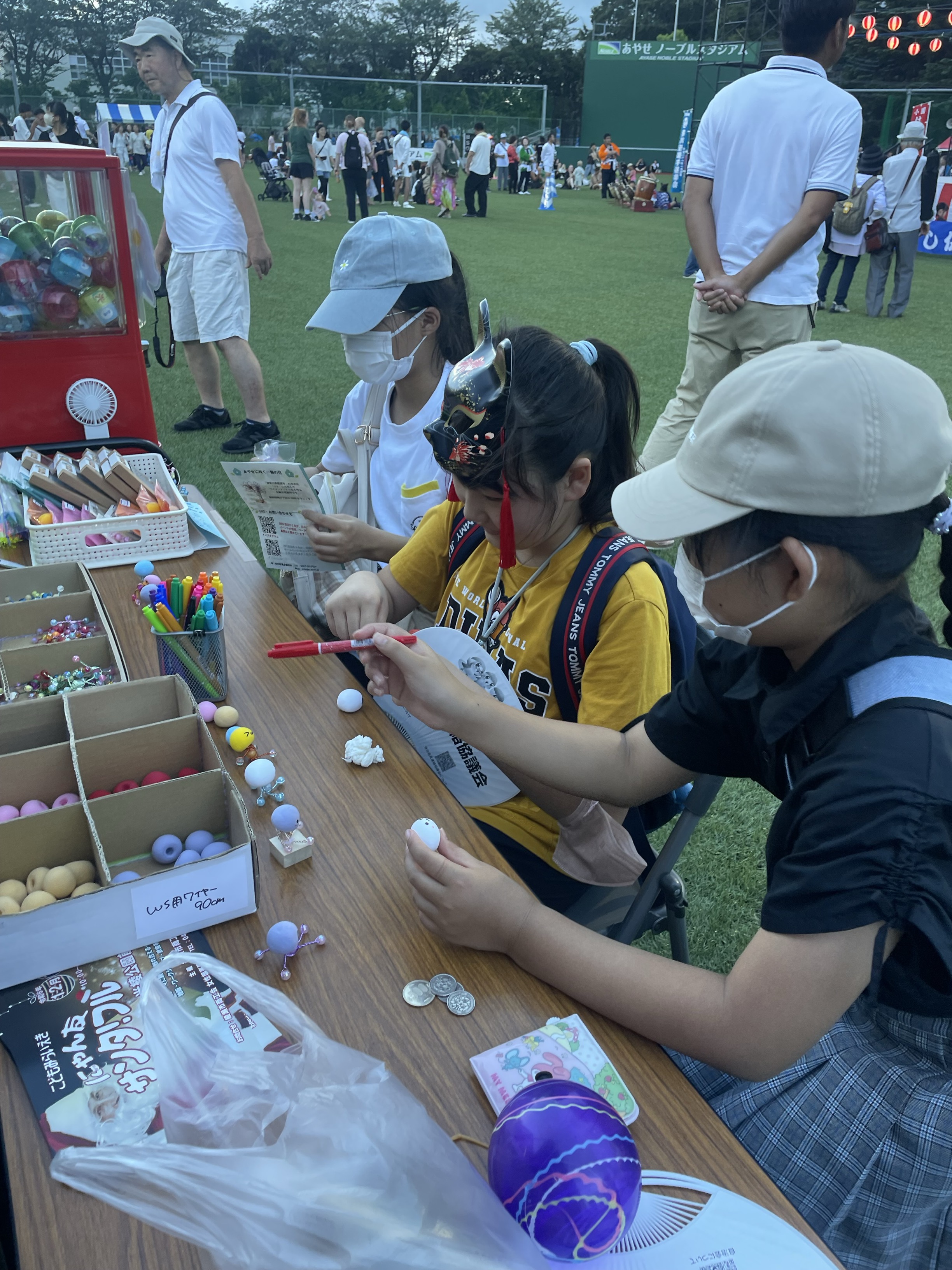 あやせ大納涼祭,アービィ，ワークショップ